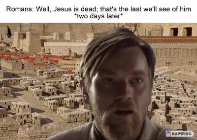 General Kenobi, you are a holy one!