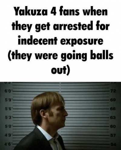 You gotta go balls out.