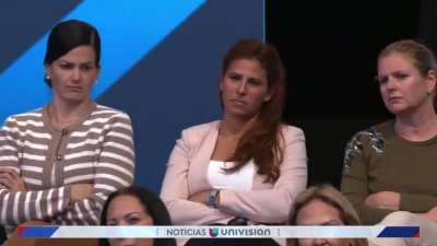 Woman realizes Trump isn't fit to be president in real-time