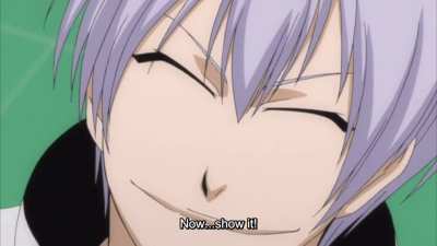 My man gin opening his eyes 😳