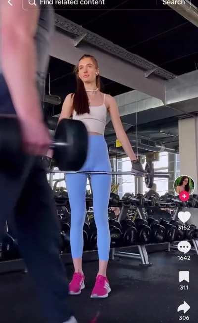 How dare other people also be at the gym…