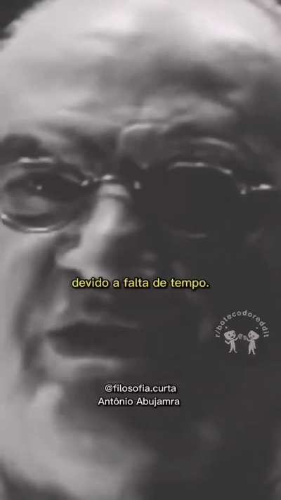 Mais uma reflexão do Abujamra 