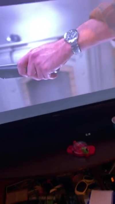 Demonic screaming and groaning, like a creepypasta from movie cable guy