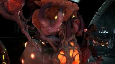 Infested-inspired Warframe Shrine v3 - in celebration of Heart of Deimos