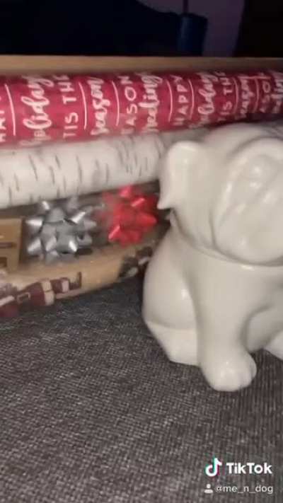 Wrapping gifts that look like other things