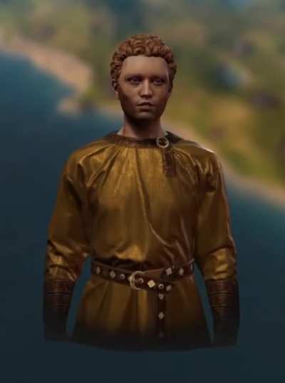 Example of aging portraits in CK3