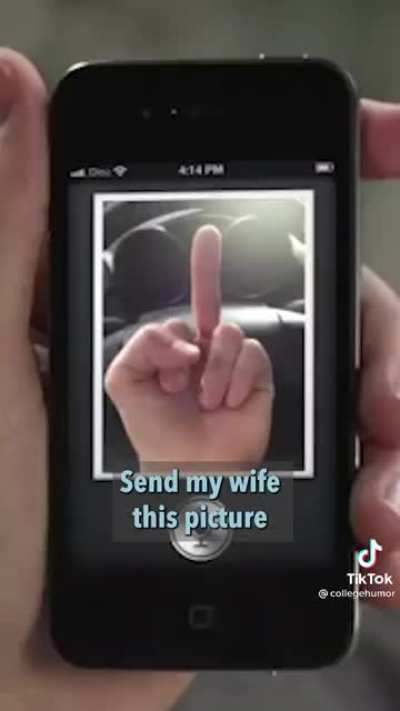 Tell my wife...