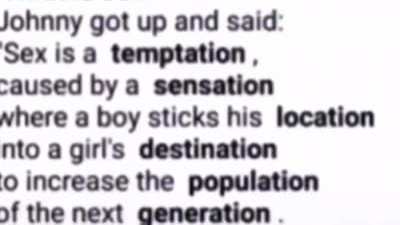 What is Sex?🤔🤔🤔