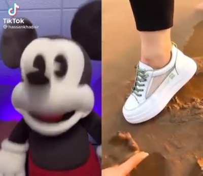 Mickey loses his cool