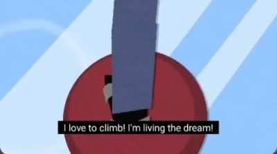 I love to climb