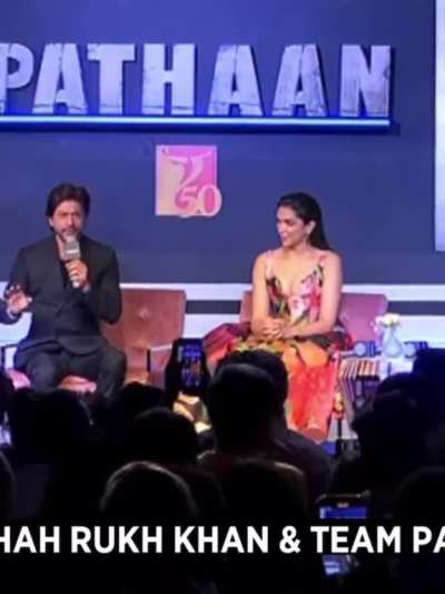 SRK talks about cultural unity, inclusivity & the hunger for love at Pathan meet up