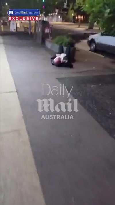 Barnaby Joyce lying on the side of the road mumbling profanities into his phone