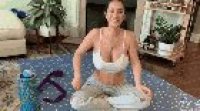Eva Lovia - Nude Yoga