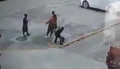 Boy Throws Firecracker Into Sewer Hole