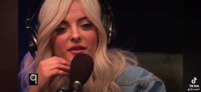 Bebe explaining her songwriting process on Q with Tom Power 2/2/17
