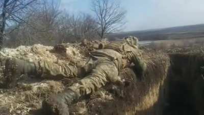 Ukrainian sniper at work