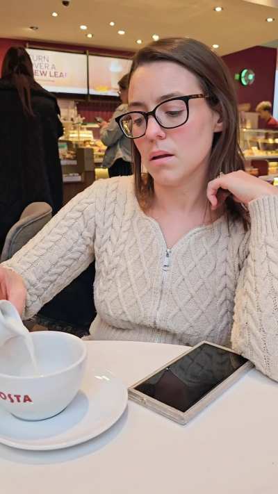 Out for a coffee