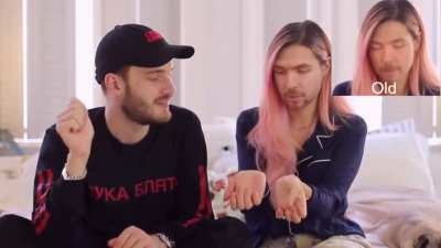 I put Jacksepticeye's face on Marzia... again. (in higher quality)