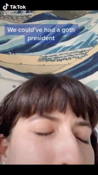 Big UBI goth president
