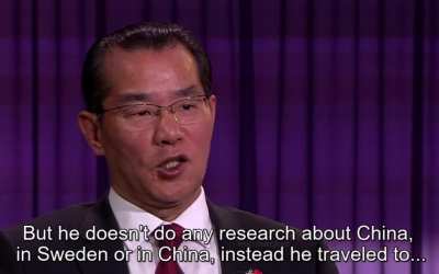 Chinese ambassador accidentally recognizes the independence of Taiwan – when trying to diss Sweden's independent media