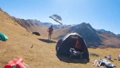 My tent people need me