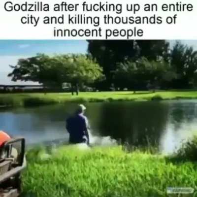 wholesome godzilla moment