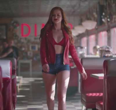 She Knows How to Make an Entrance