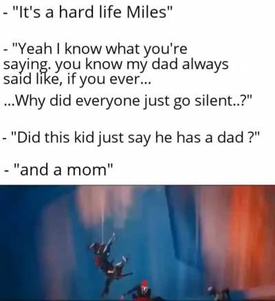 The real reason everyone went after Miles in this scene...