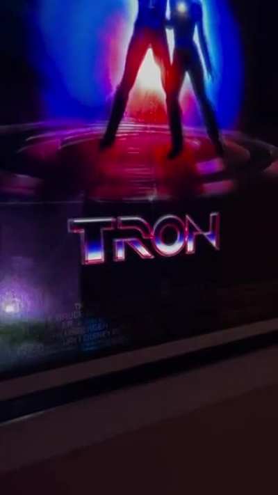 Original TRON poster: I spent a few hours projection mapping one of my favorite 80s films. I could have been more meticulous with it but layers and animation had my eyes crossed. Enjoy.