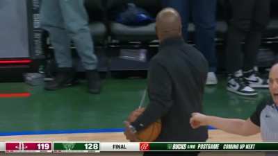[Highlight] Bucks 128 — Rockets 119. Game Ball Secured 🔒