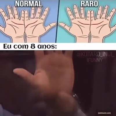 Sou raro😎
