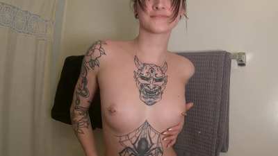 I like teasing before we shower together