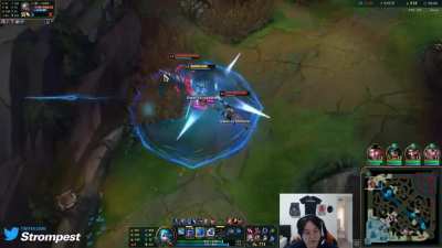 NA Challenger Gwen 1v3 (this champ is not balanced)