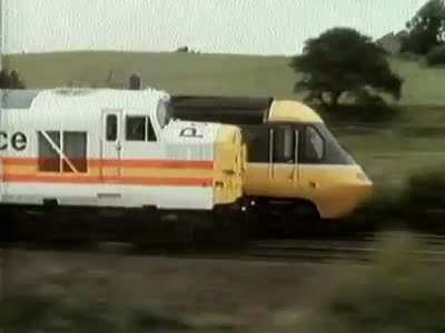 An old BR ad that takes the piss out of car travel