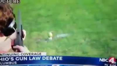 Holy crap! Look at the kind of damage an AR-47 can do!!