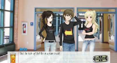 the only part that actually made me laugh in the flip side