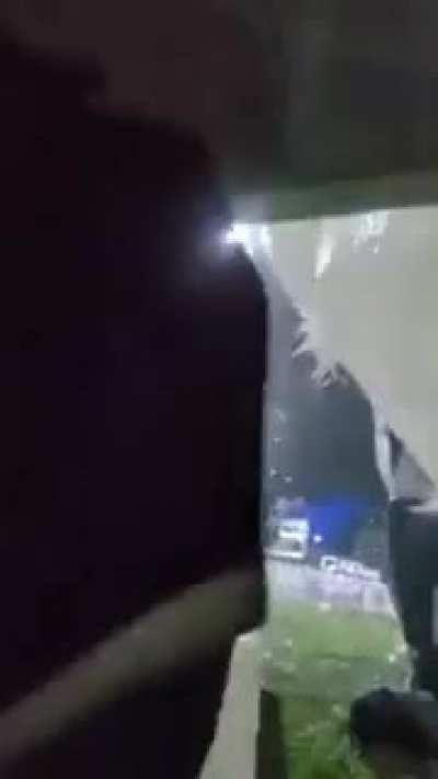 Granizo en San Luis
