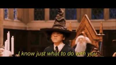 The sorting hat.