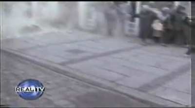 HMFT after getting hit with about a hundred falling bricks