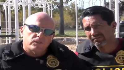 Dean Norris (Hank Schrader) and Steven Quezada (Gomez) train like DEA agents, Breaking Bad