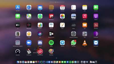 It's so simple to put an app in a folder with Big Sur!