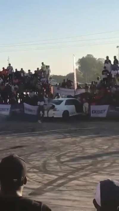 WCGW jumping out of a moving vehicle