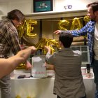 My friend’s engagement party. She said yass turned into he said ass