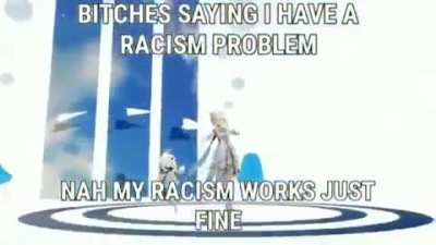When people say stop being racist
