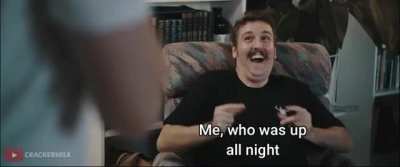 I was about to go to bed