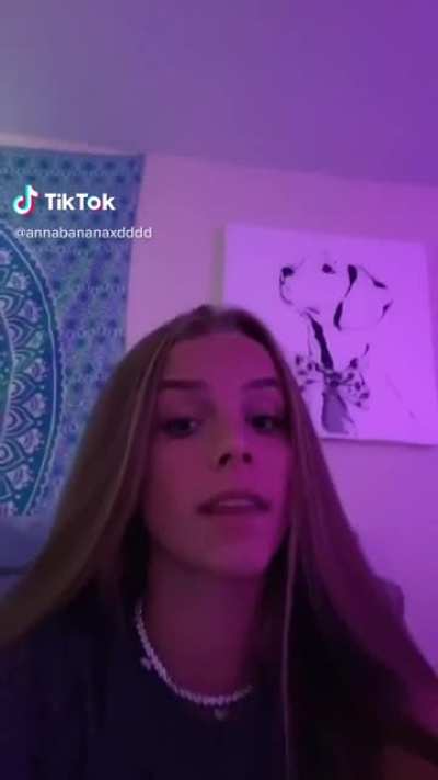 She deleted the video so here it is