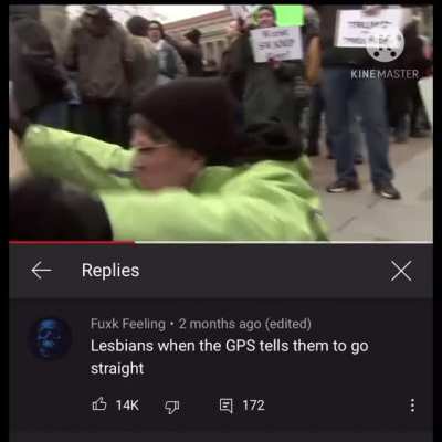 Angry lady