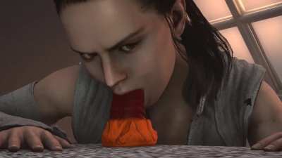 Rey Bad Dragon Blowjob - [Skeletron27]