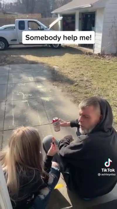 This poor woman..
