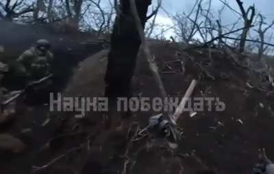 Ru PoV - First person view of Russian assault detachment storming trenches